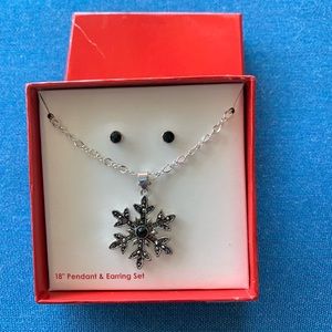Women’s necklace and earring set